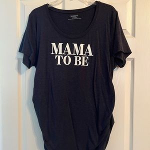 Maternity cotton shirt
